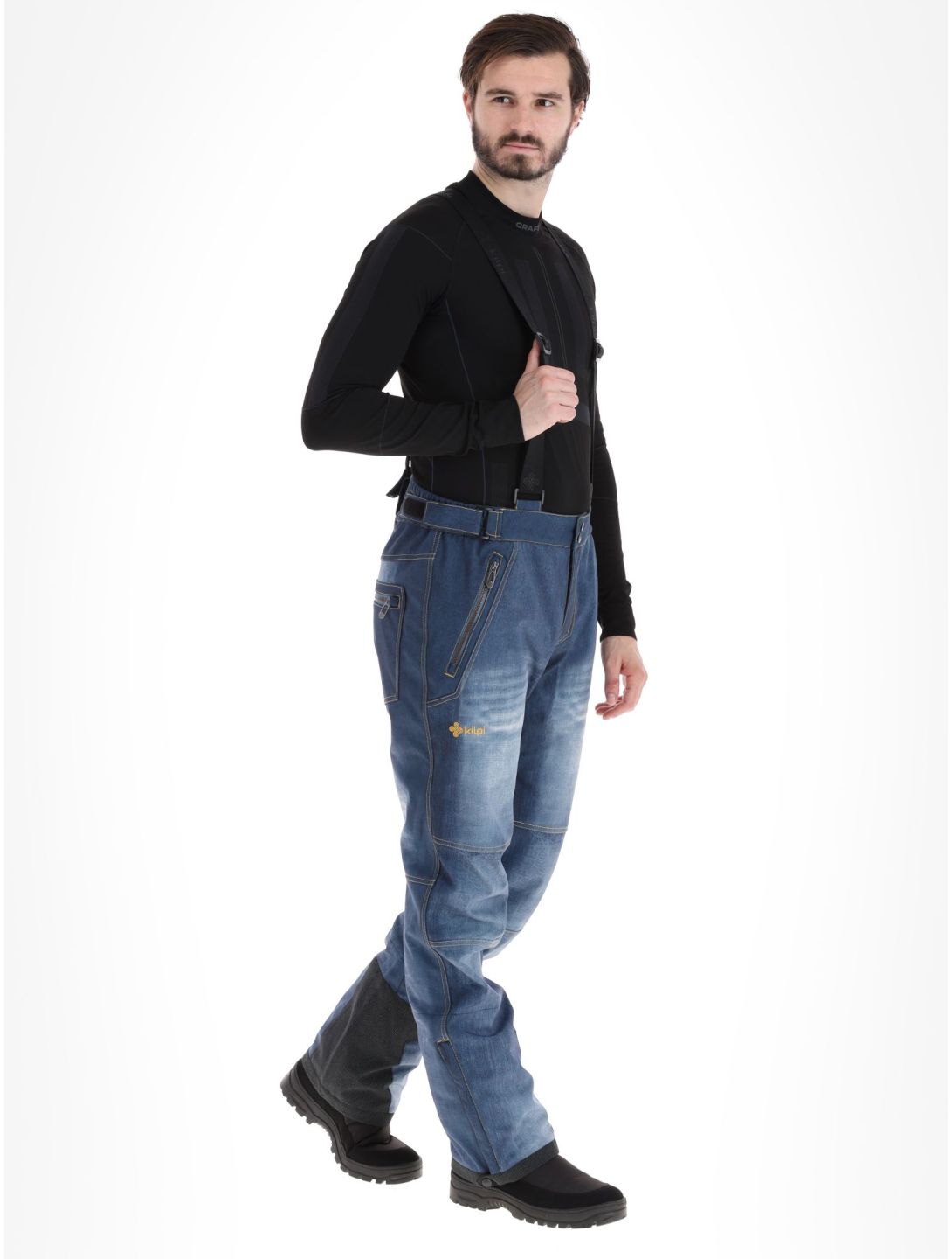 Jeanso-m softshell skibroek heren  grote maten
