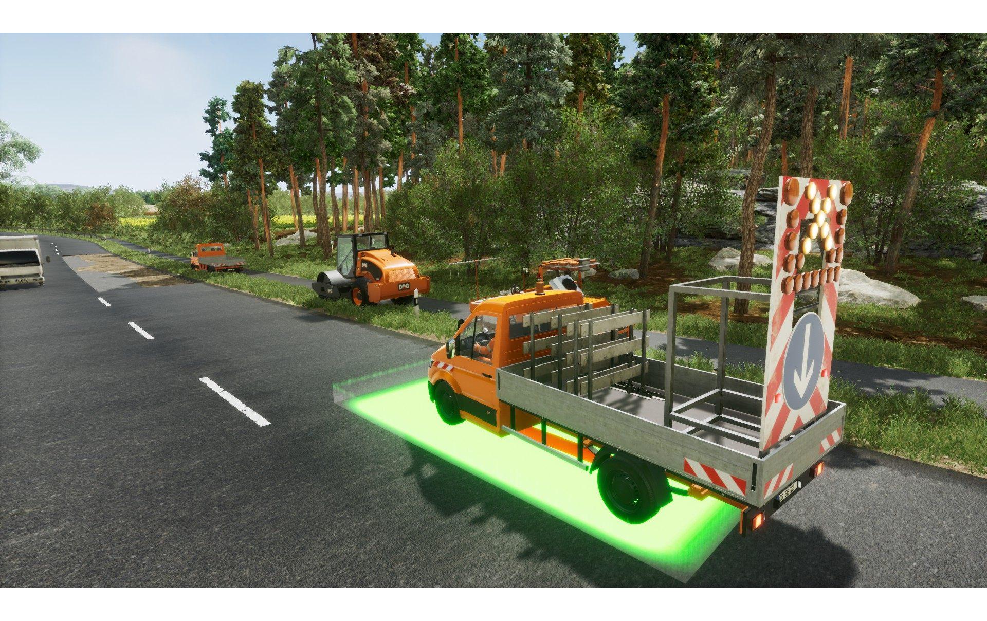 Strassenmeisterei SimulatorStrasseninstandhaltung Simulator Spiel für die PlayStation 4