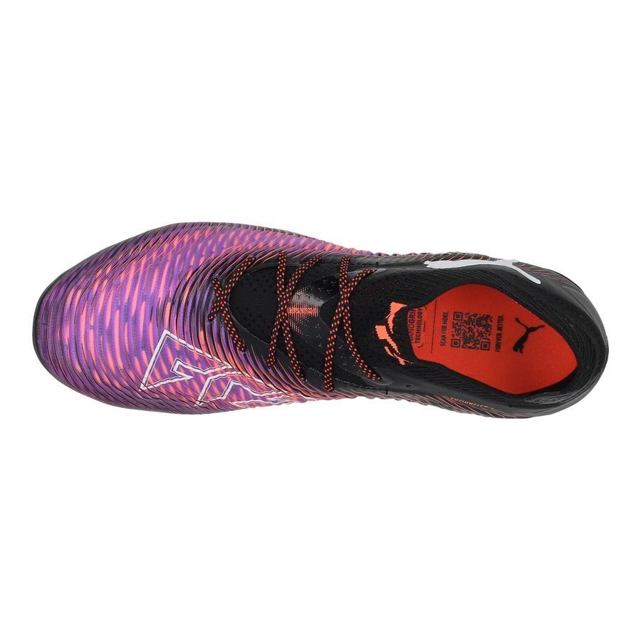 PUMA Future 8 Ultimate FG Unlimited - Noir/Blanc/Glowing Red Femme