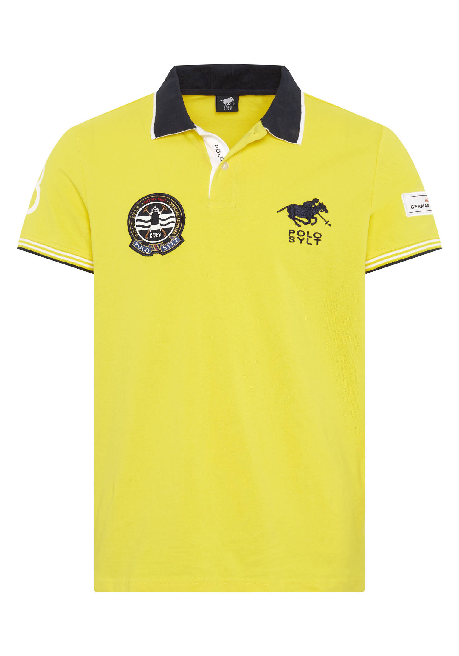 Polo Sylt| Poloshirt aus fein texturiertem Baumwollpiqué