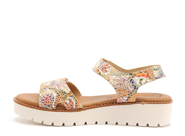 Eva frutos nu pieds plats femme 3265 multicolore