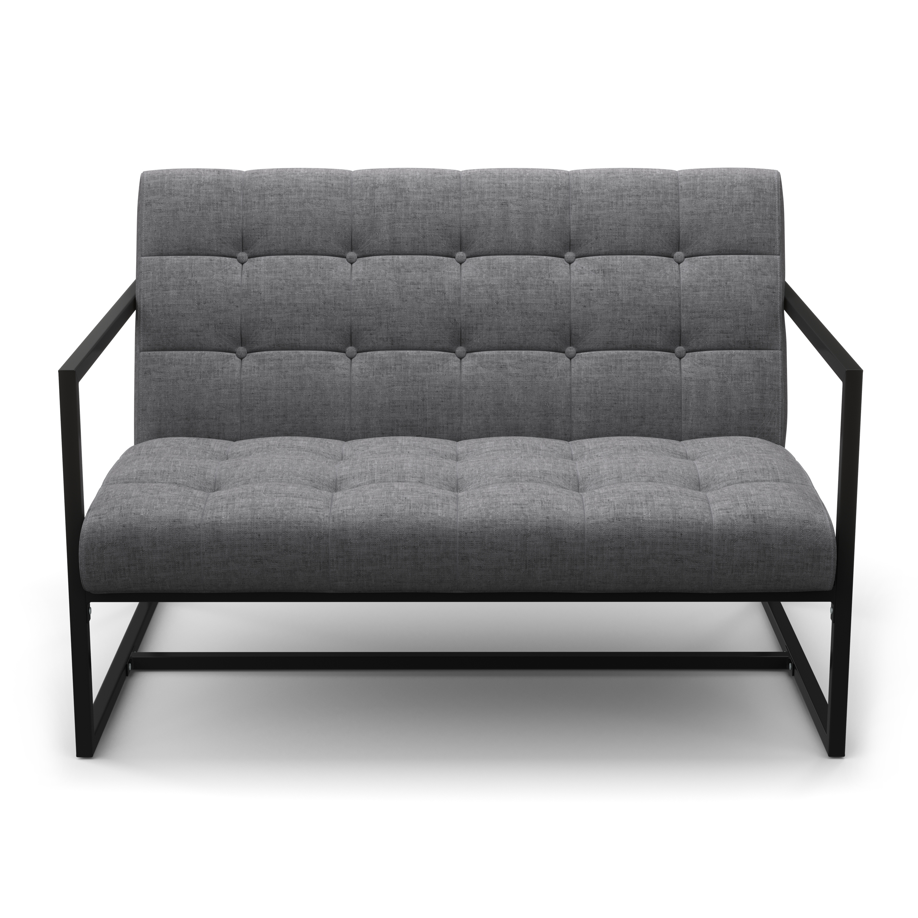 Sofa DEAN 2-Sitzer anthrazit