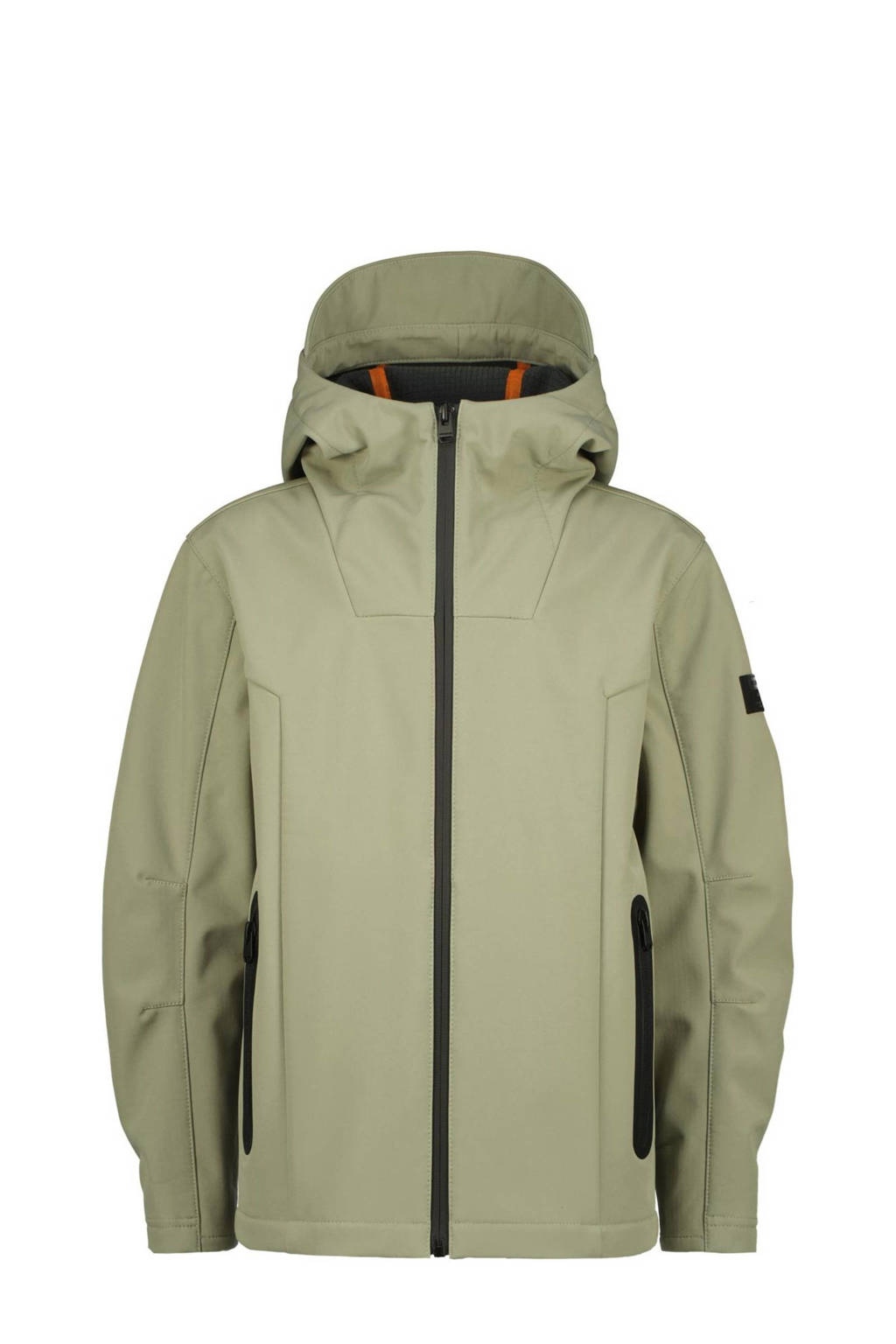 Vingino softshell jas zomer Twist groen