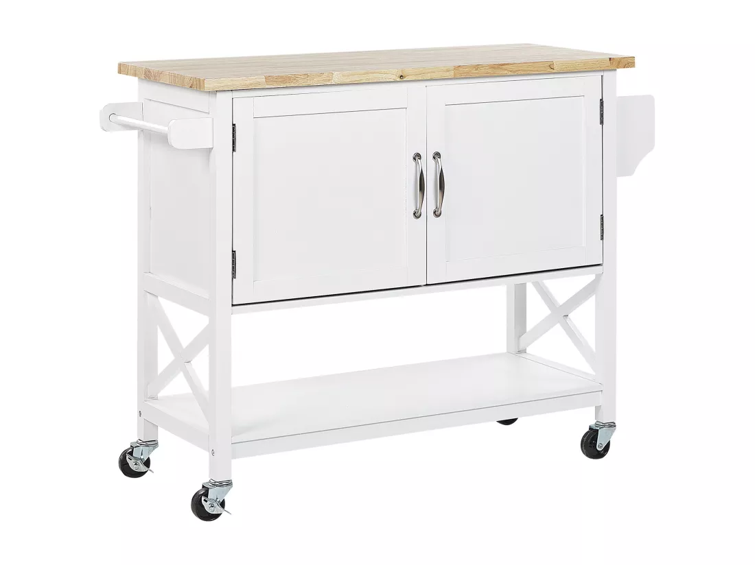 Chariot de cuisine MELE Blanc
