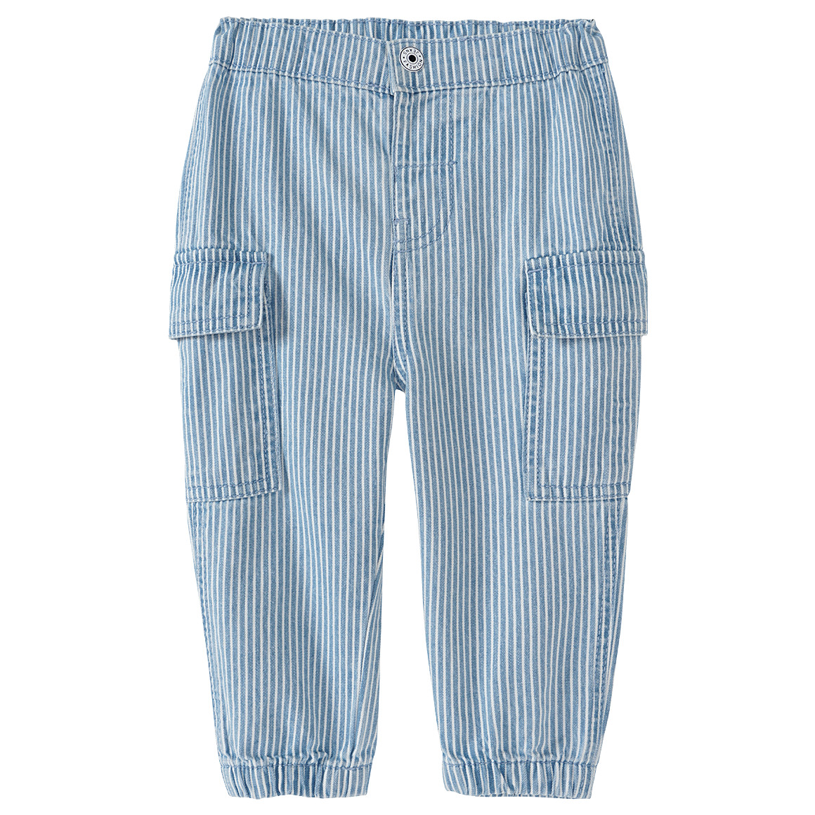 Topomini Baby Hose mit Streifen-Allover blau / weiss