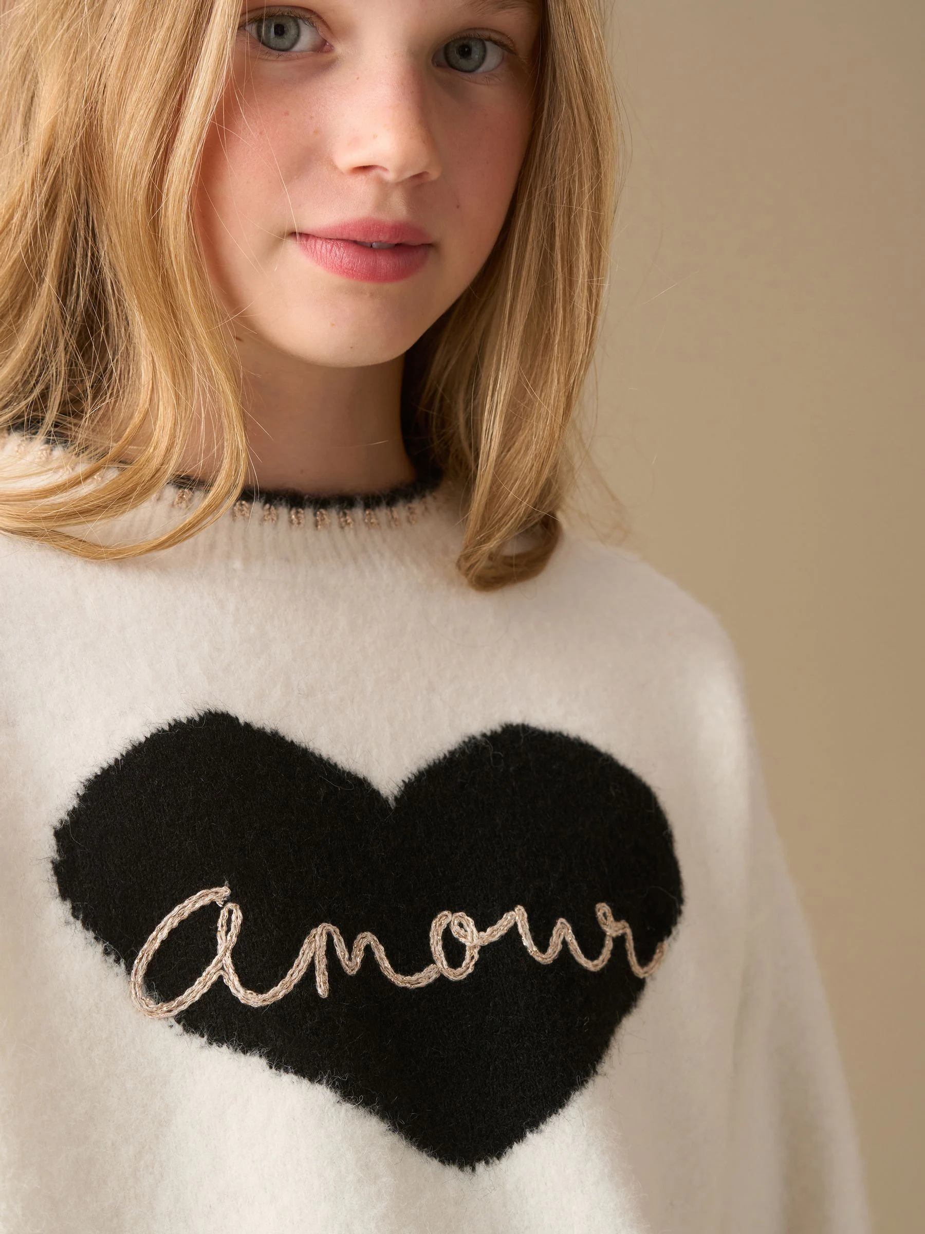 Angel & Rocket Callie Amour Heart Jumper