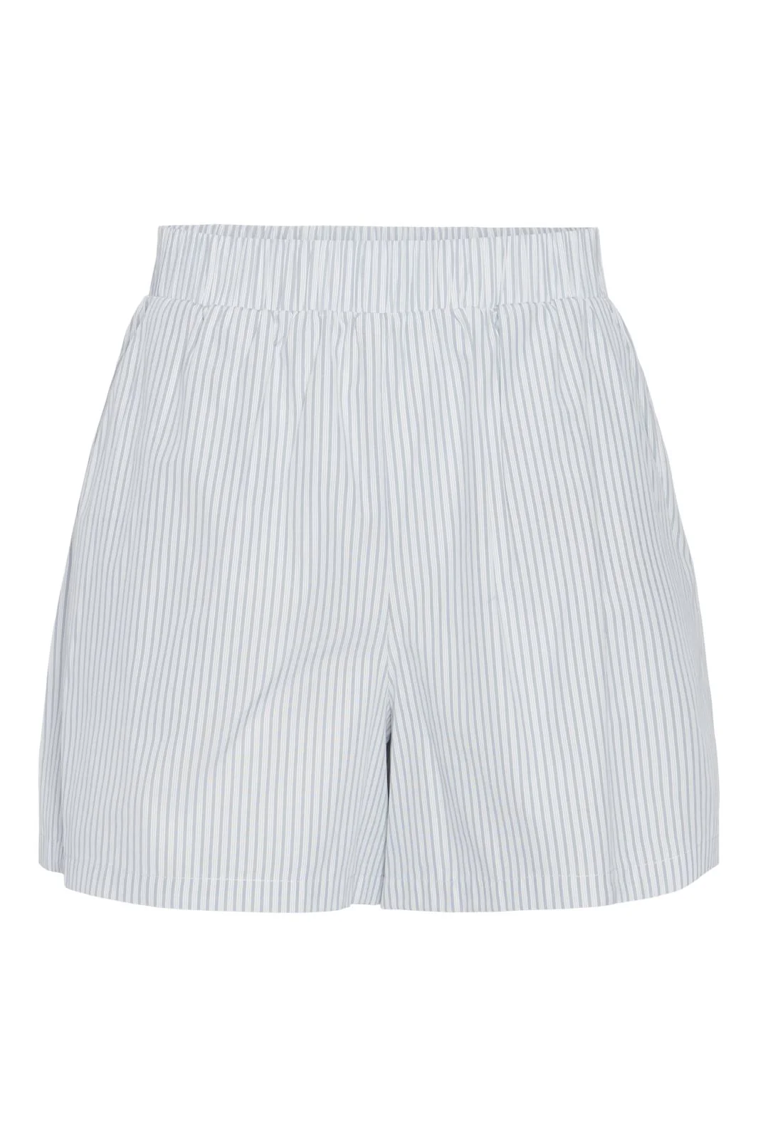 Pieces Pcholly Shorts 4648701 faded denim white