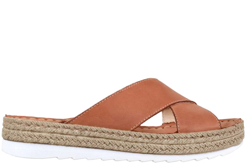 COPENHAGEN SHOES DREAM COMFORT ADELYN SLENTERS I ORANGE SKIND