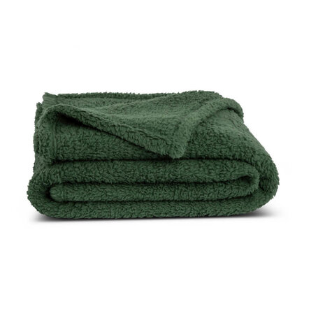 Teddy Plaid - Sherpa Fleece  - Groen