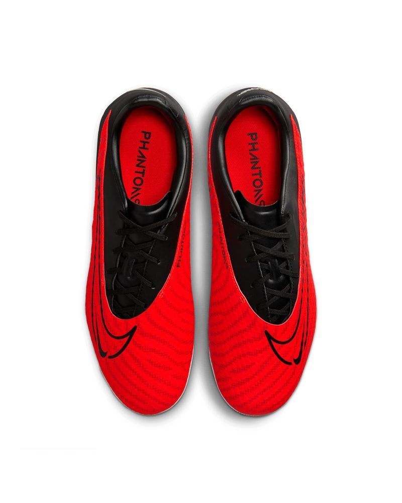 Chaussures de football Nike Phantom GX Academy AG Rouge & Noir pour homme