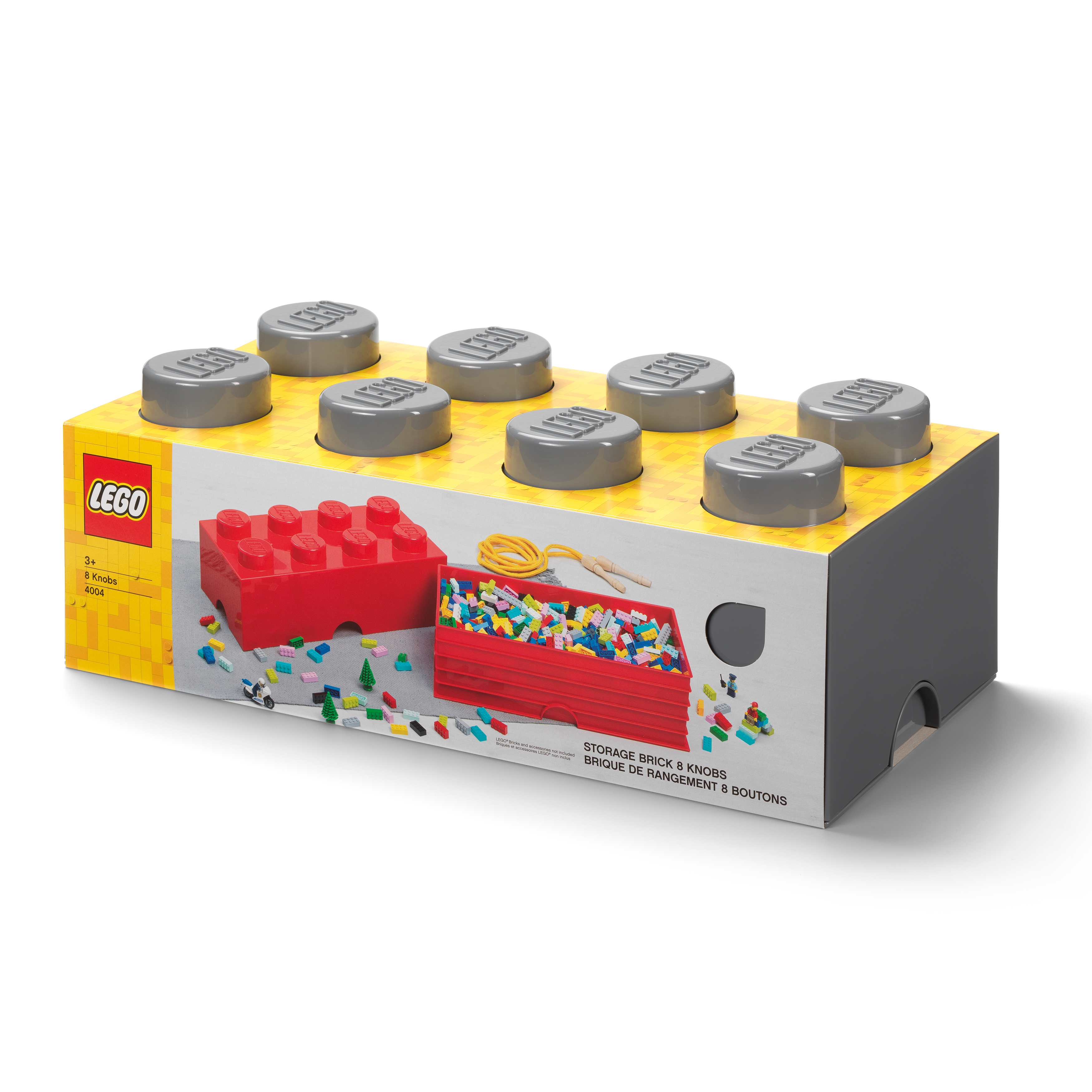 Bloco de armazenamento de 8 pinos – cinza 5006915