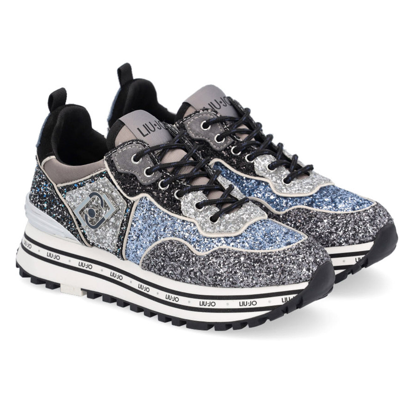 Liu-Jo Sneakers Glia noir/bleu