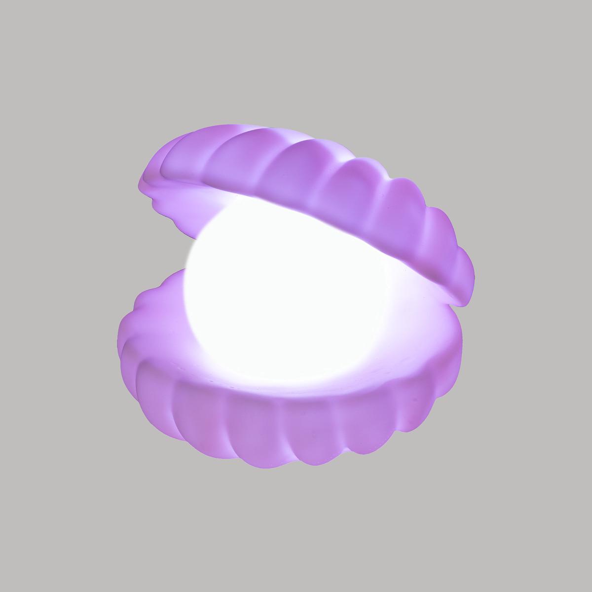 VEILLEUSE PILE COQUILLAGE SIRENE