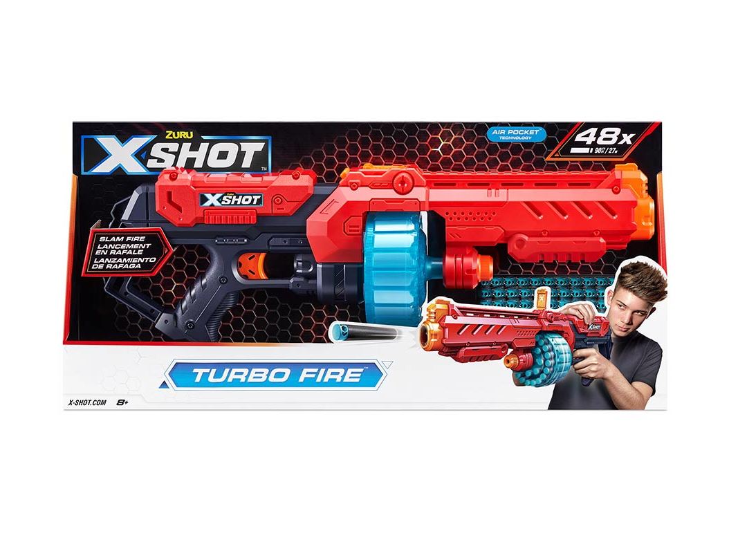 TURBO FIRE ZURU 48 DARDOS