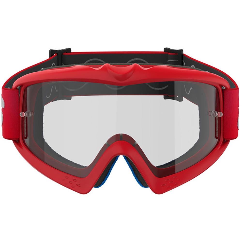 Alpinestars - Masque enfant Vision Youth Blaze Rouge / Blanc / Noir / Transparent