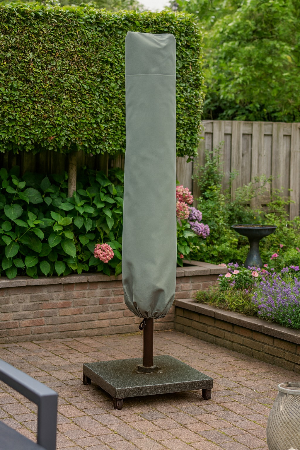 CUHOC Diamond max 3 x 3 m stokparasol hoes