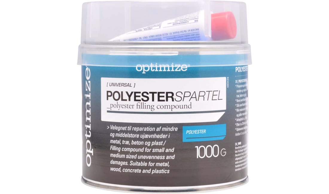 Polyesterspartel 1000 g Optimize