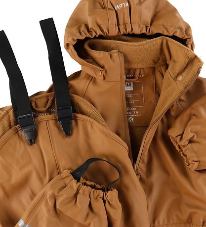 CeLaVi Regenkleidung m. Träger/Fleece - Recyceln Sie PU - Gumm