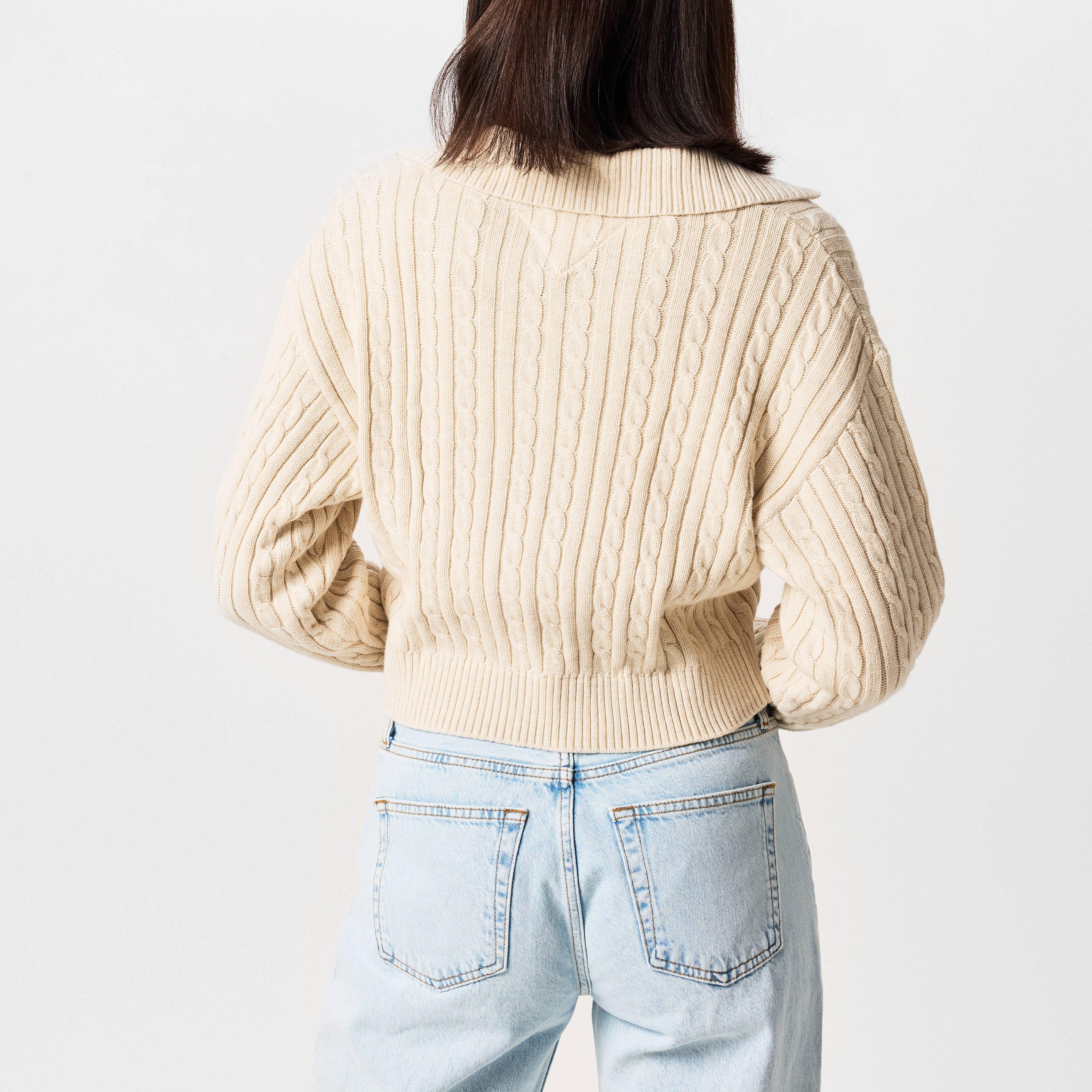 Tommy Jeans Cable Rugby Pullover sweater