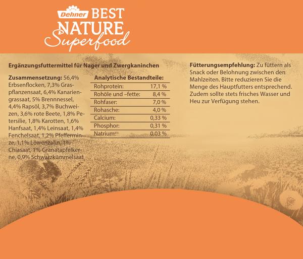 Dehner Best Nature Nagersnack Superfood Sticks