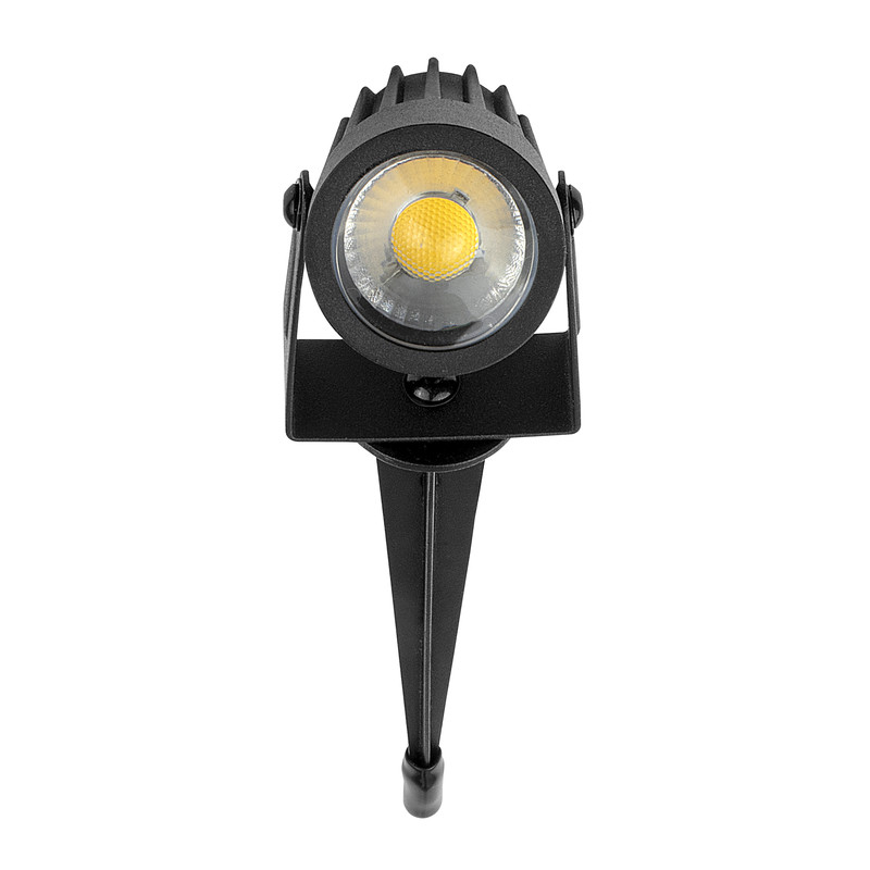 Luceco LED Tuinspot met grondpen IP66 3W 200lm 4000K Zwart