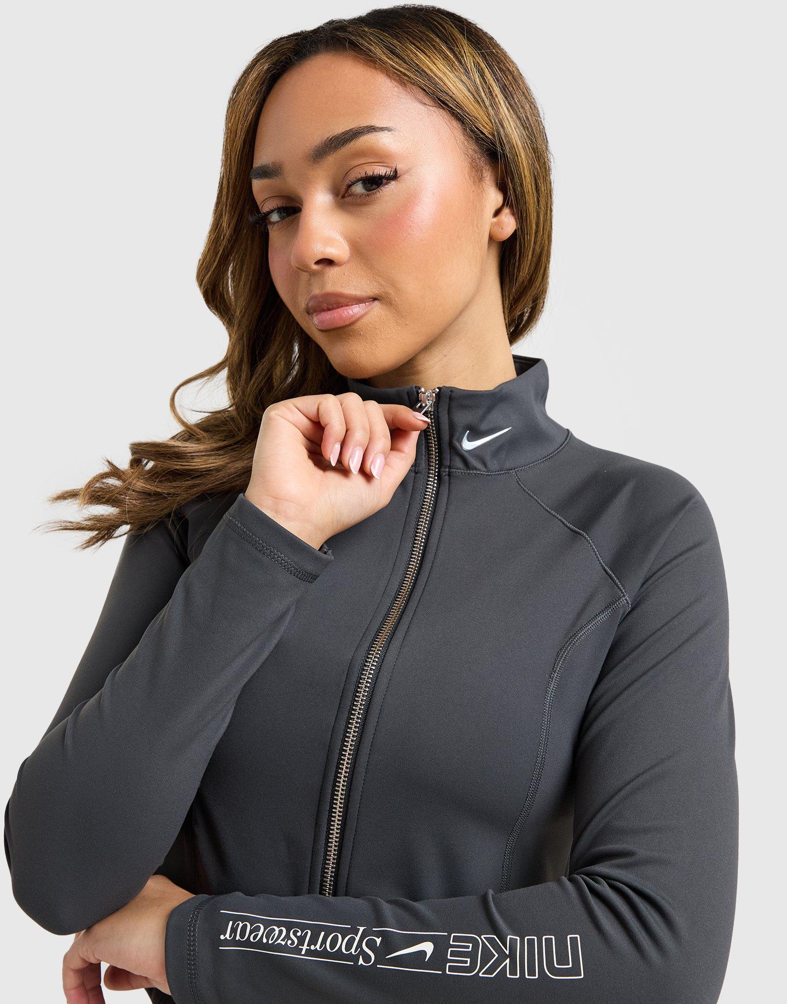 Nike Haut Zippé Training Femme