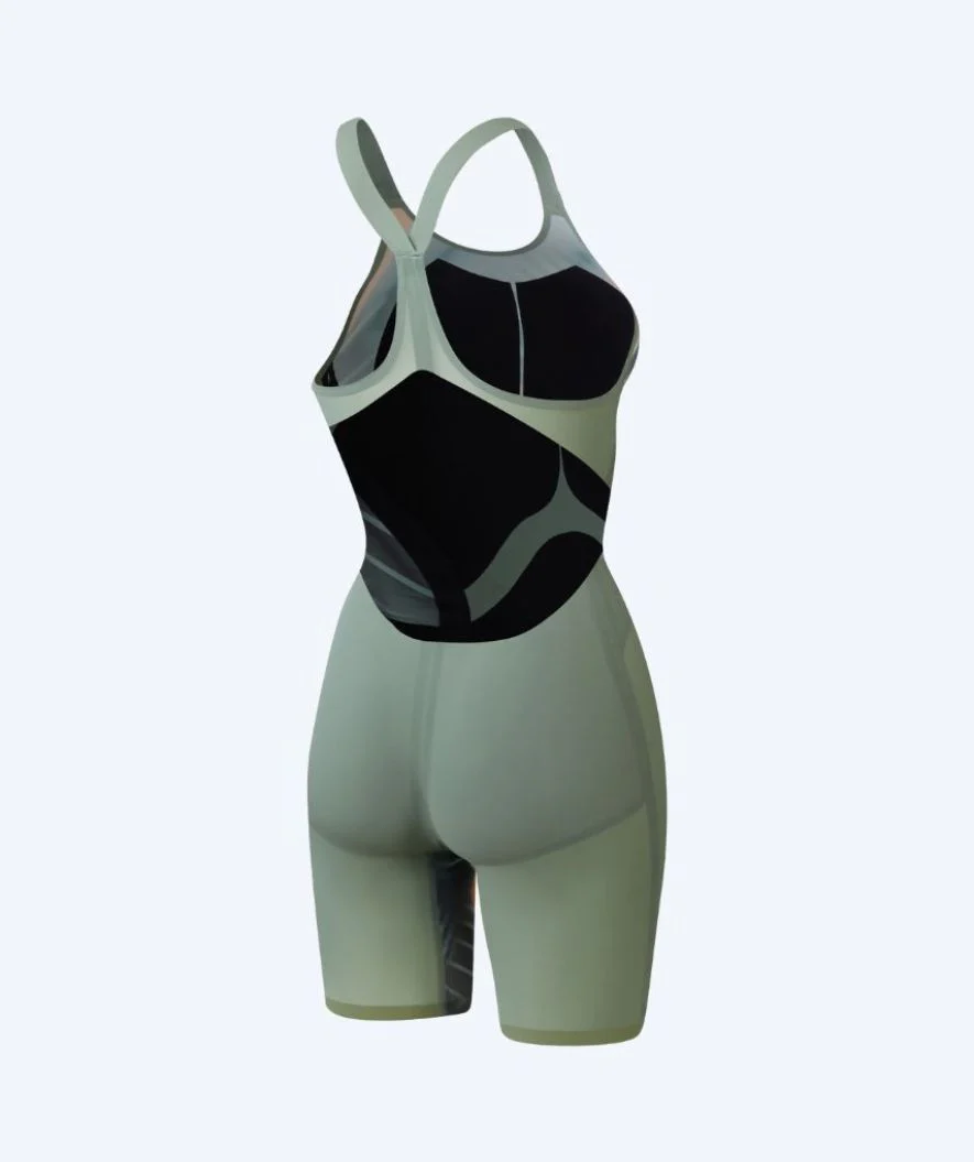 Speedo konkurrence badedragt til damer - LZR Pure Valor 2.0 - Grøn/orange