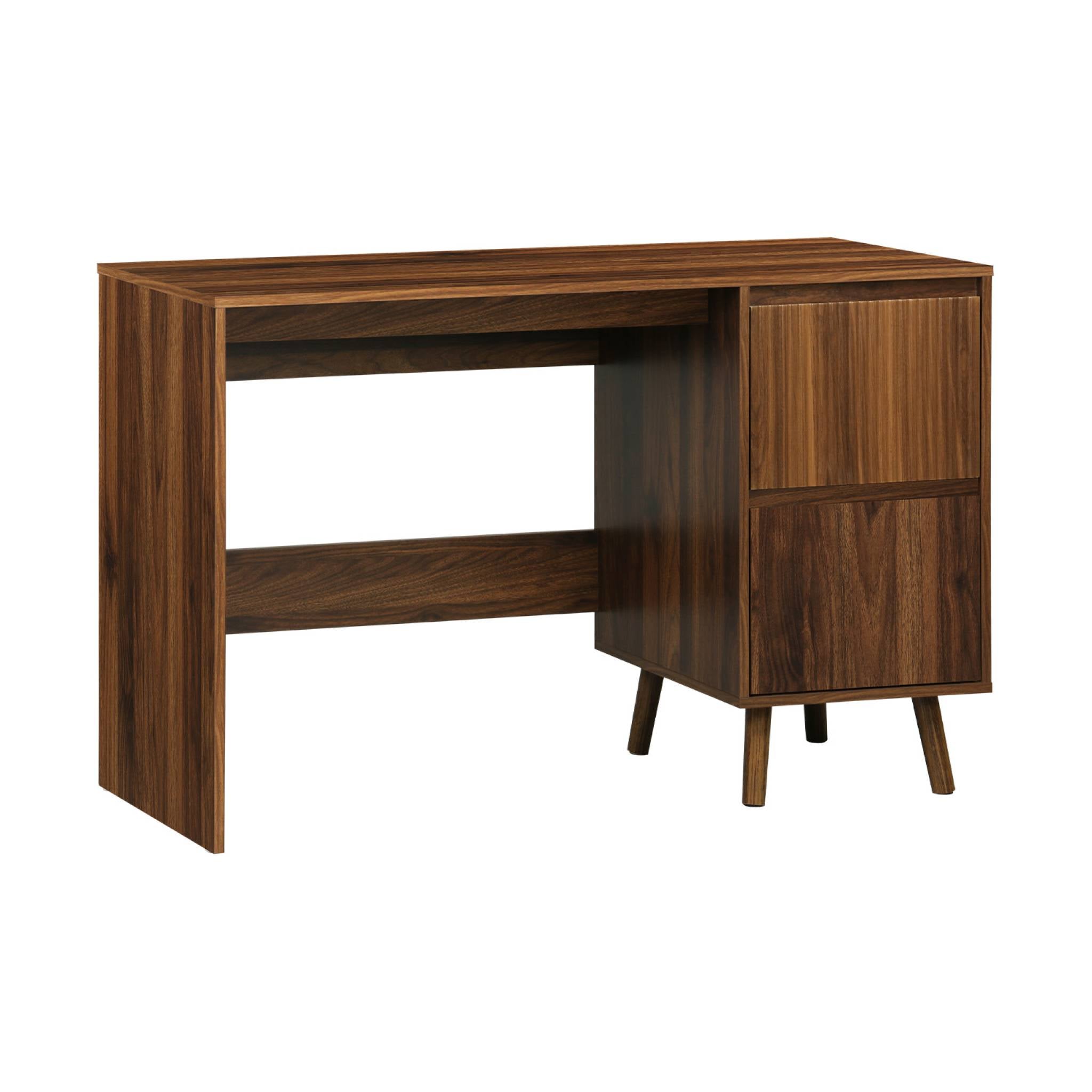 sweeek - Bureau met 2 lades in Scandinavische stijl
