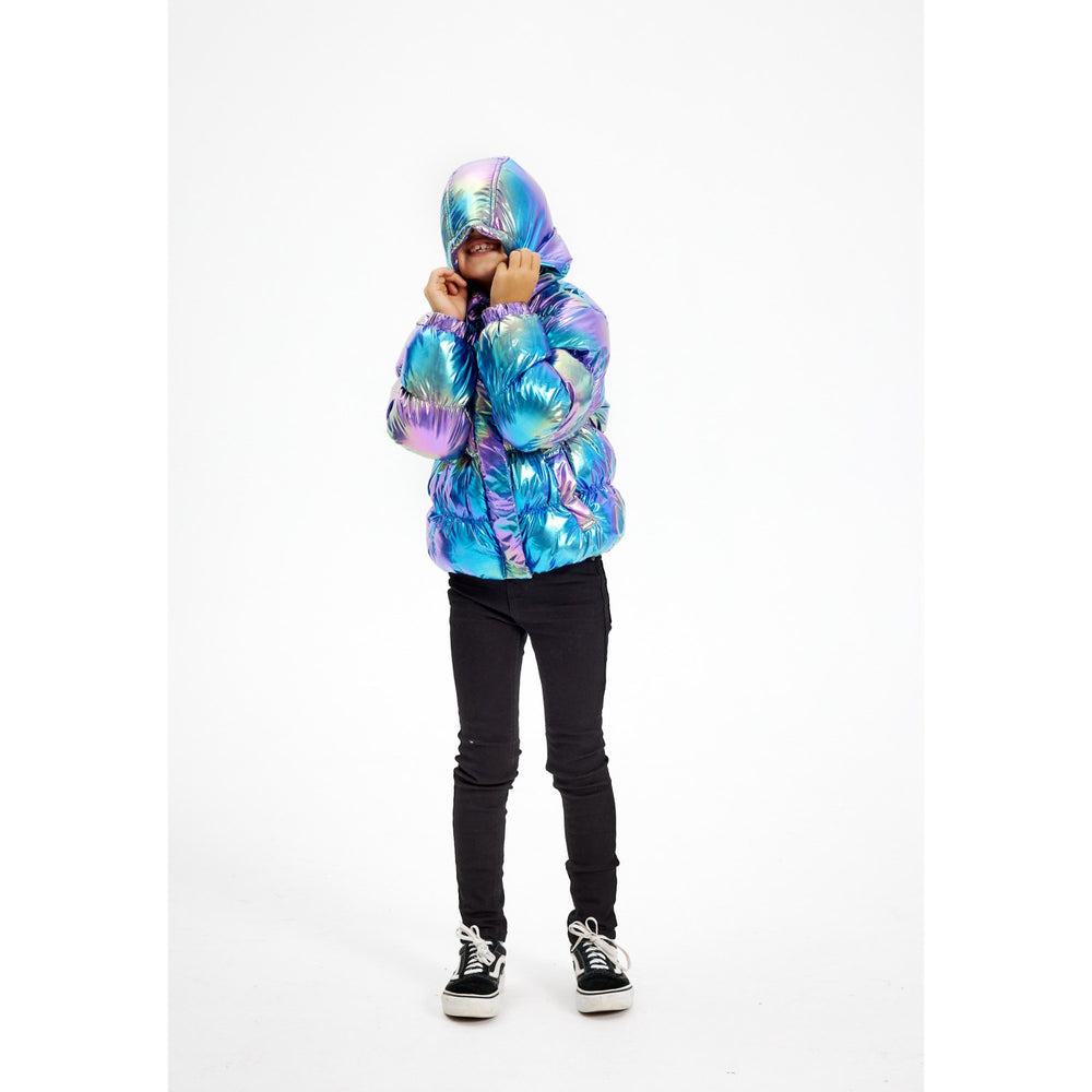 Køb The New Metallic Lula Puffer Jakke