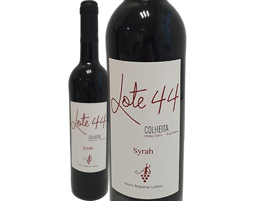 VINHO TINTO LOTE 44 SYRAH LISBOA 0.75L