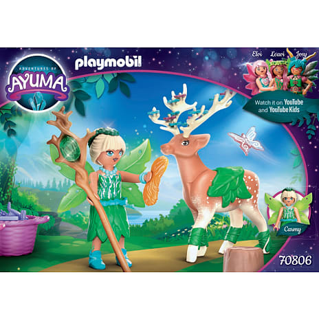 Playmobil Forest Fairy med totemdyr 70806
