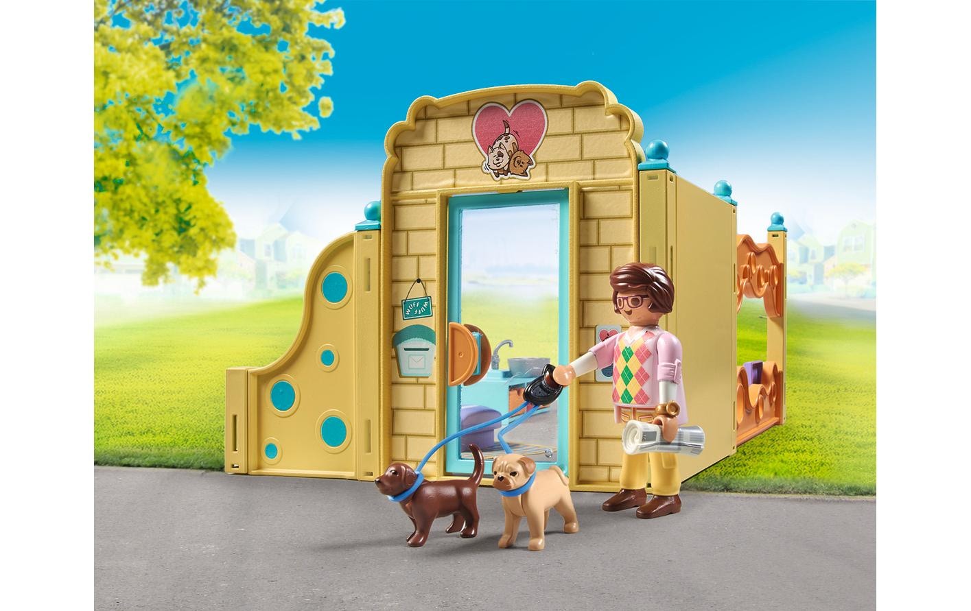 Playmobil® Spielbausteine »My Life Welpenhaus 71743«