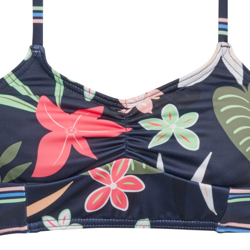 Roxy - VACAY FOR LIFE CROP TOP SET - Marine / Rose