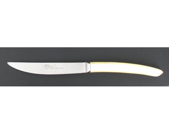 Le Steak Thiers forgé - manche blanc cassé - coffret de 6 pièces Le Thiers par Forges Foreziennes