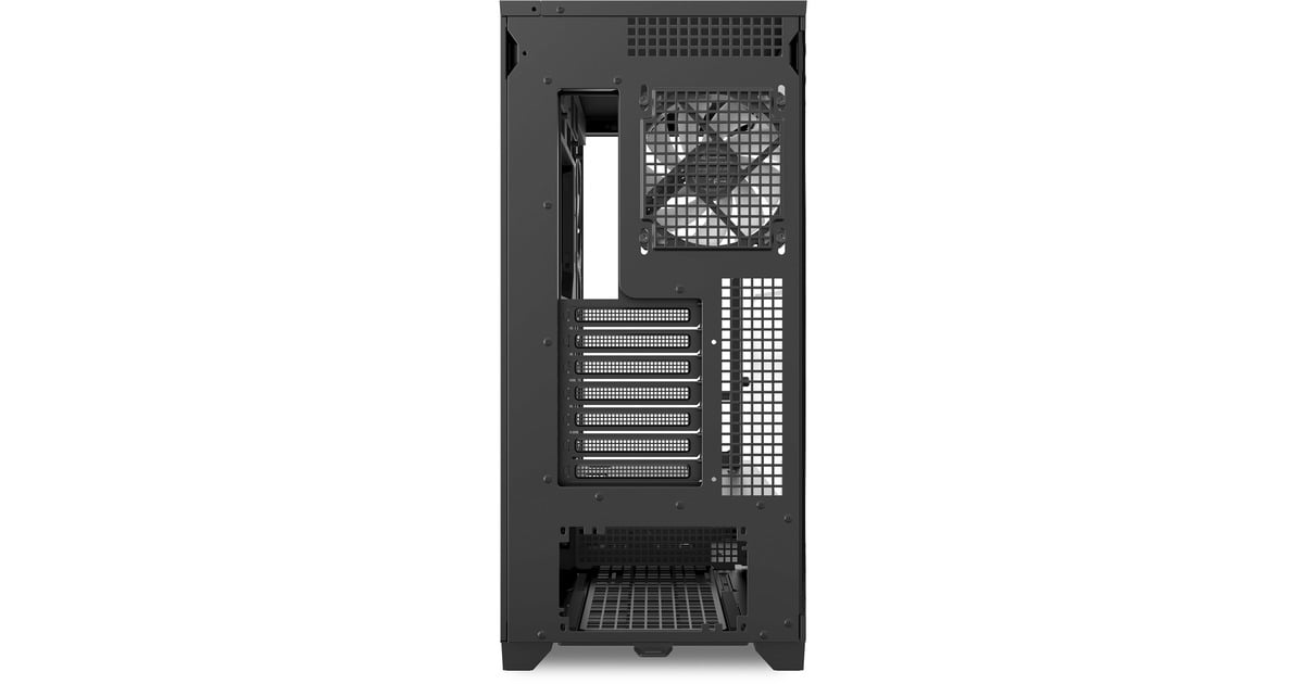 SharkoonELITE SHARK CA500 midi tower behuizing  (Zwart | 2x USB-A | 1x USB-C | RGB | Tempered Glass)