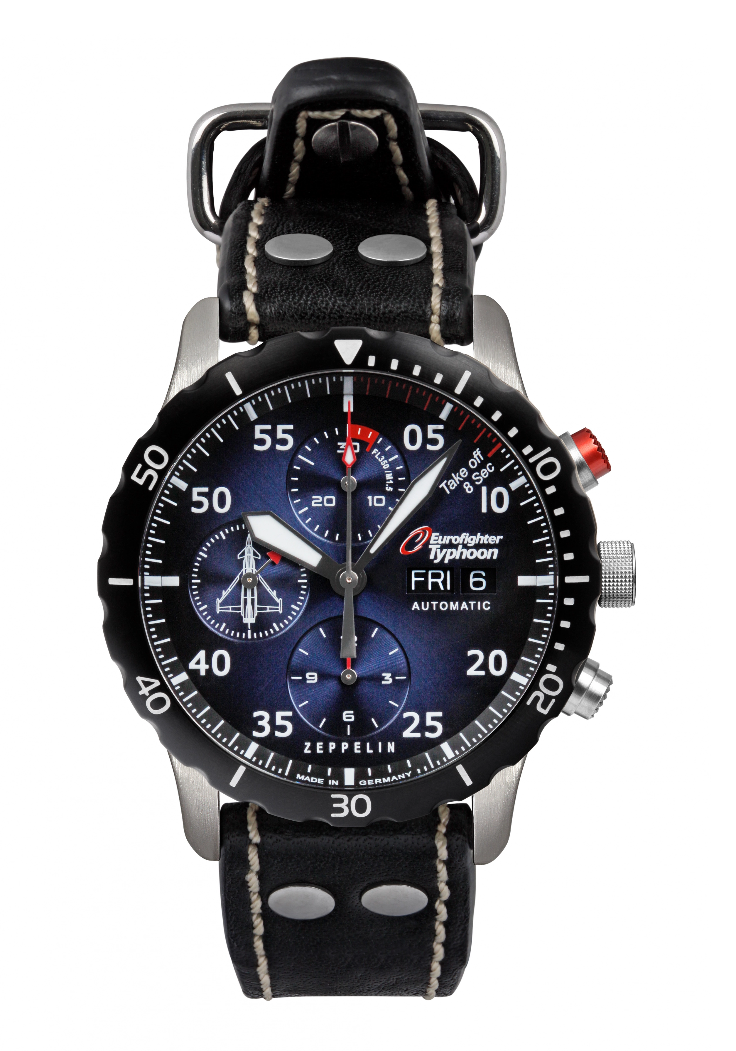 Zeppelin Eurofighter Automatik Chronograph 7218-3