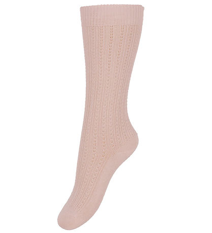 MP Socken - Inger - Cherry Blossom m. Lochmuster