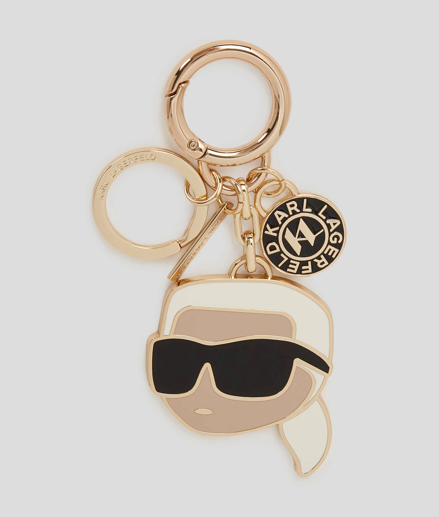 PORTE-CLÉS IKON - Or Clair
