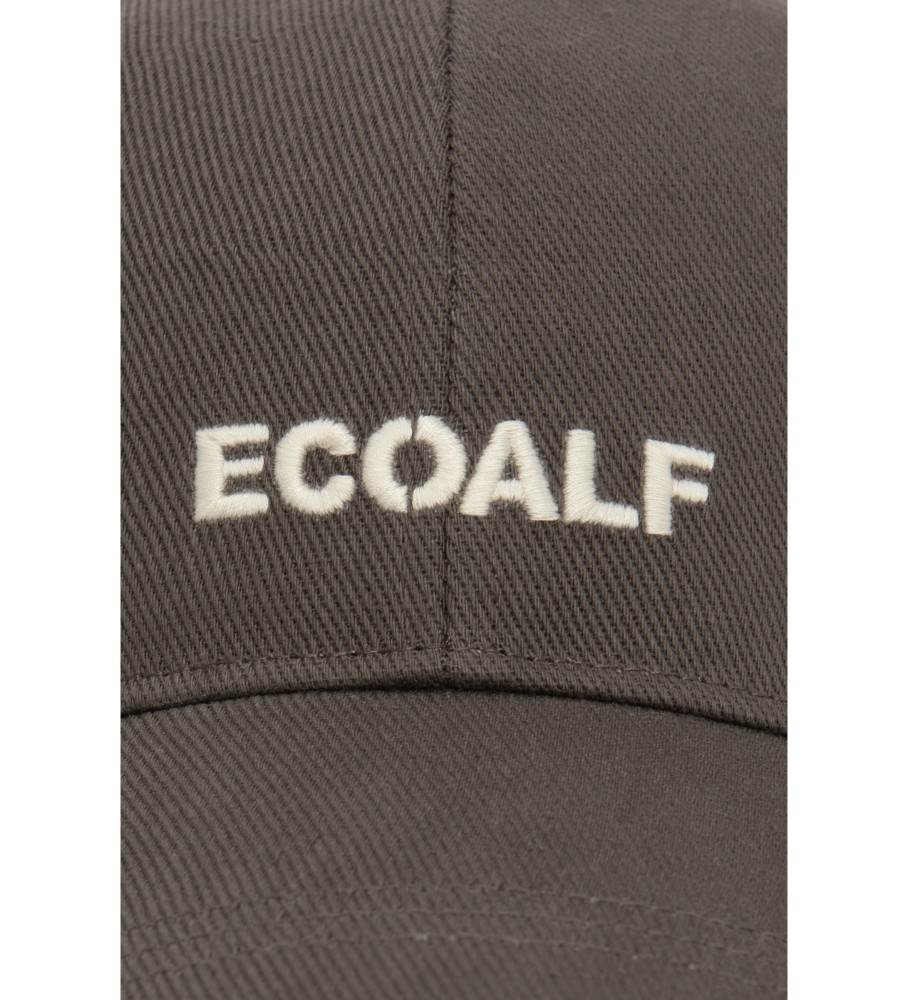Boné verde bordado ECOALF