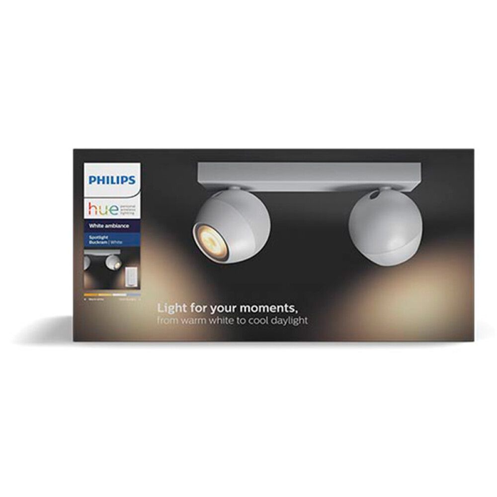 BUCKRAM SPOT PHILIPS SKINNE 2L VARM HVIT