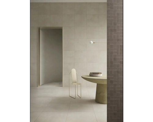 MIRAVA porseleinen wand- en vloertegel MANHATTAN Ivoor 30 x 60 x 0,9 cm mat gerectificeerd