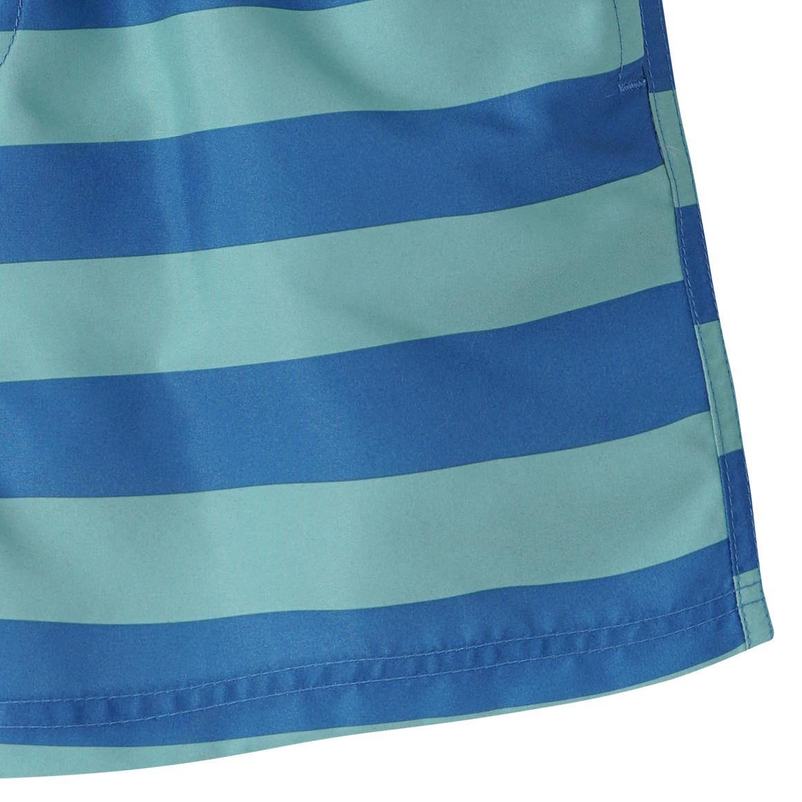 Famy Jungen Badeshorts mit Streifen blau / türkis