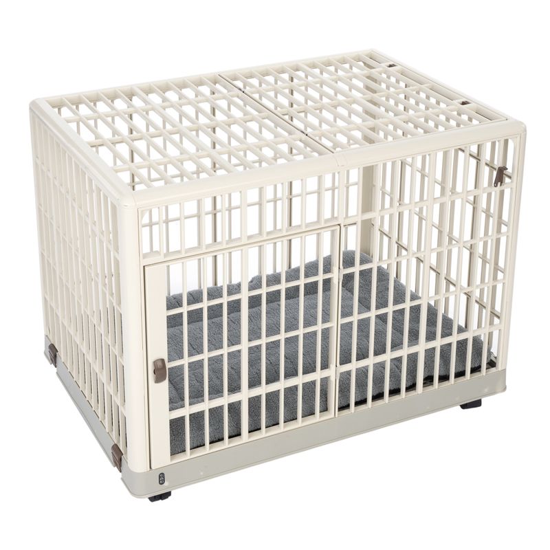Cage d'intérieur TIAKI avec coussin pour chien