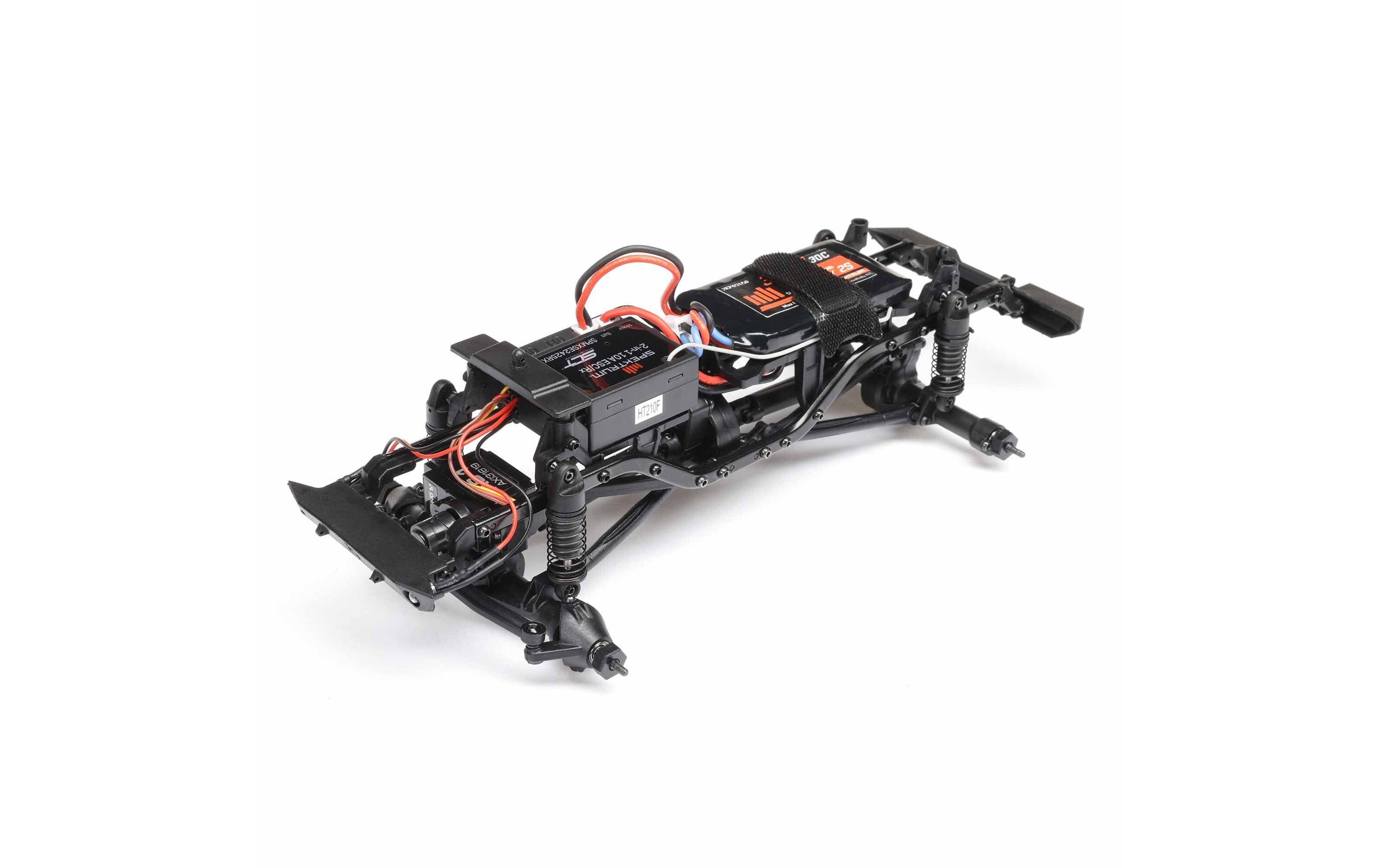 Scale Crawler SCX24 Jeep JLU Wrangler Grau, RTR, 1:24<br>4WD Mini Crawler im Massstab 1:24