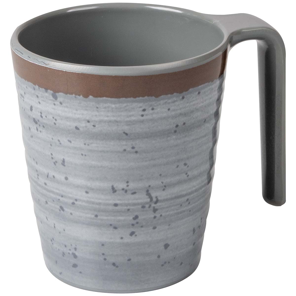 Bo-Camp Halo L set van 4 melamine mokken - Grey