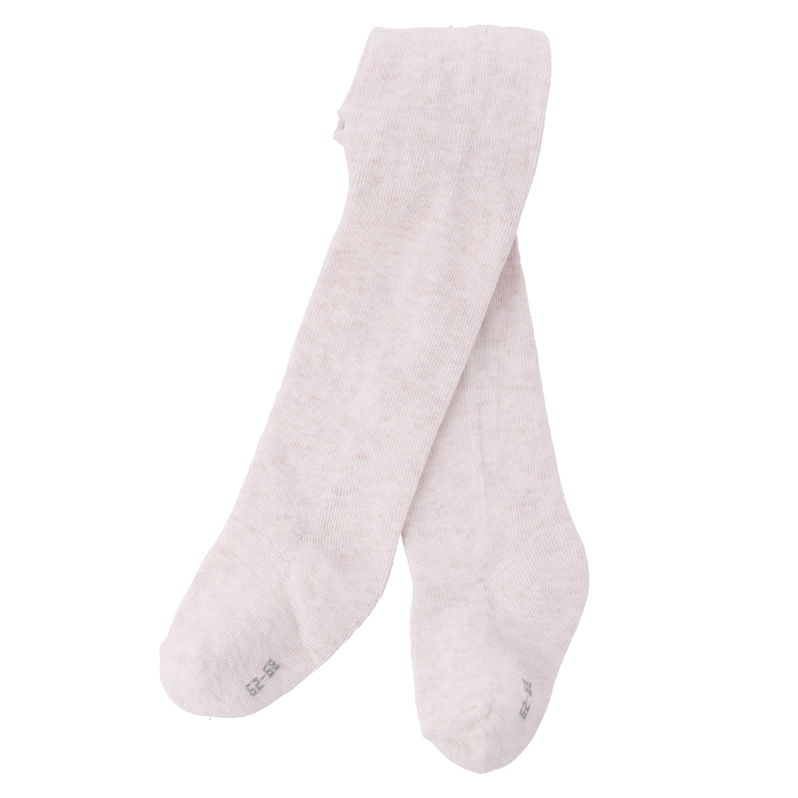 Topomini 2 Baby Strumpfhosen im Basic-Look pink / cremeweiss
