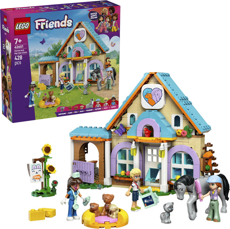 Lego Dyrlægeklinik for heste og kæledyr