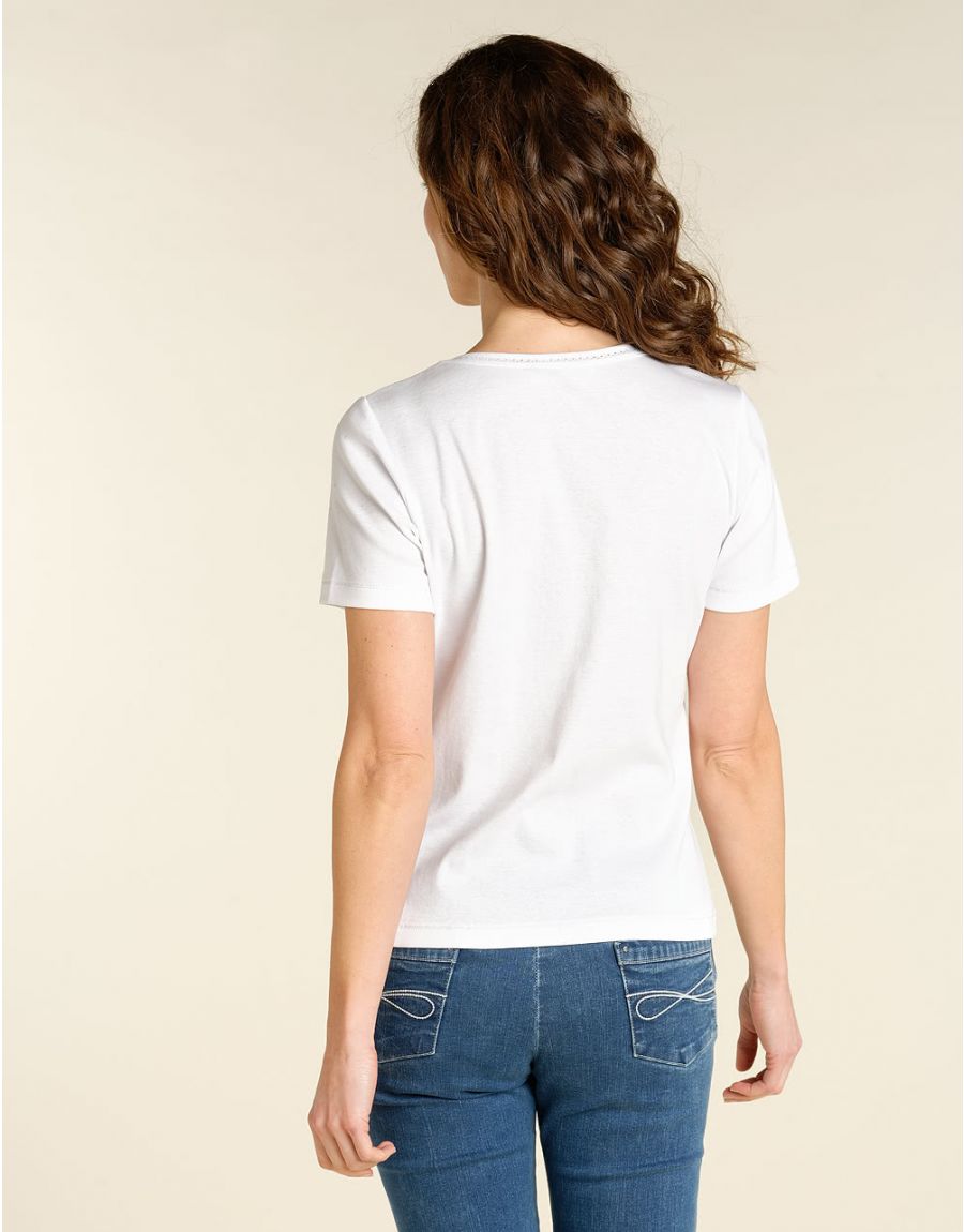 T-shirt blanc coton BIO