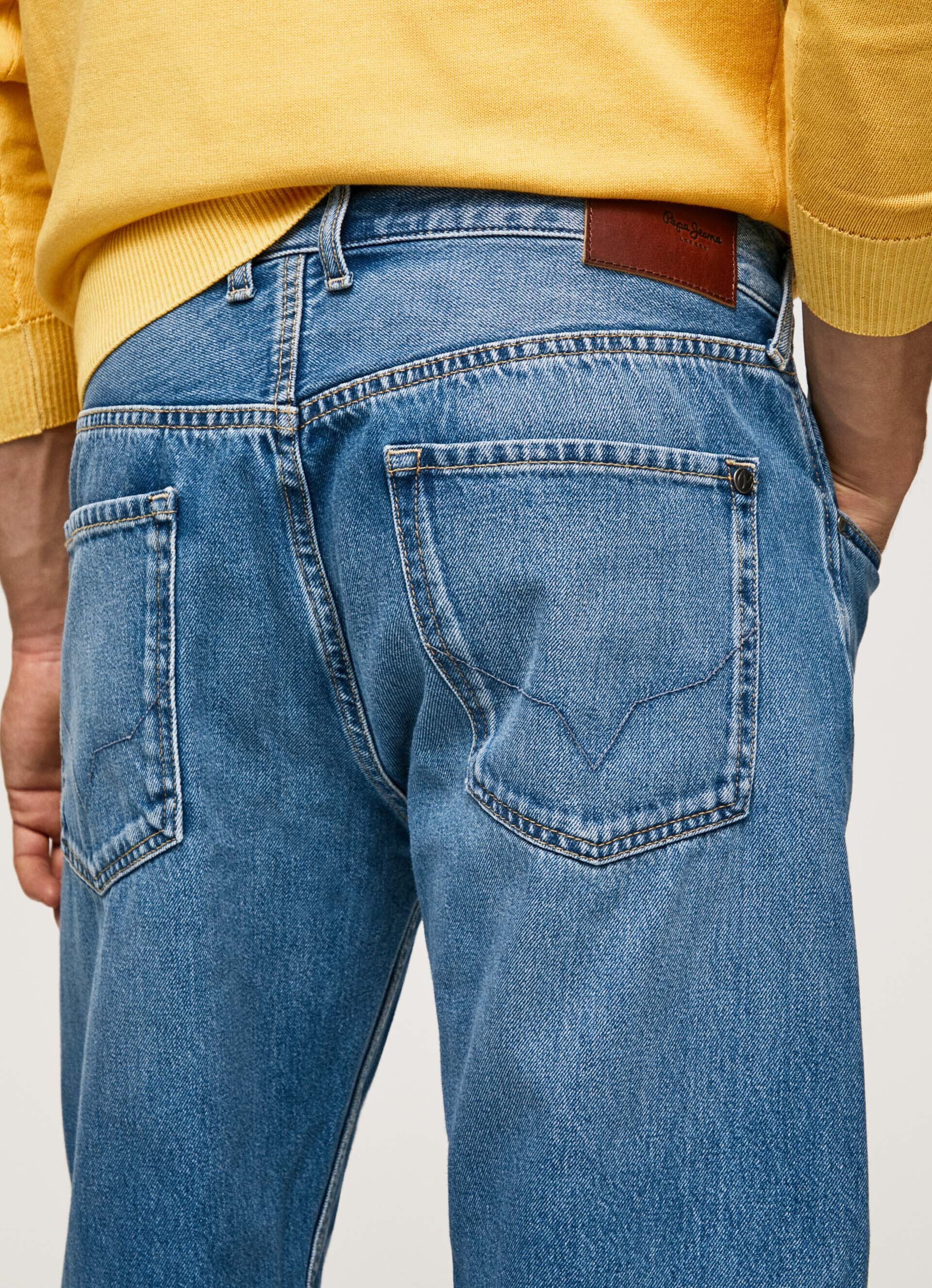 CALLEN FIT RELAXED DENIM BERMUDA - jeans
