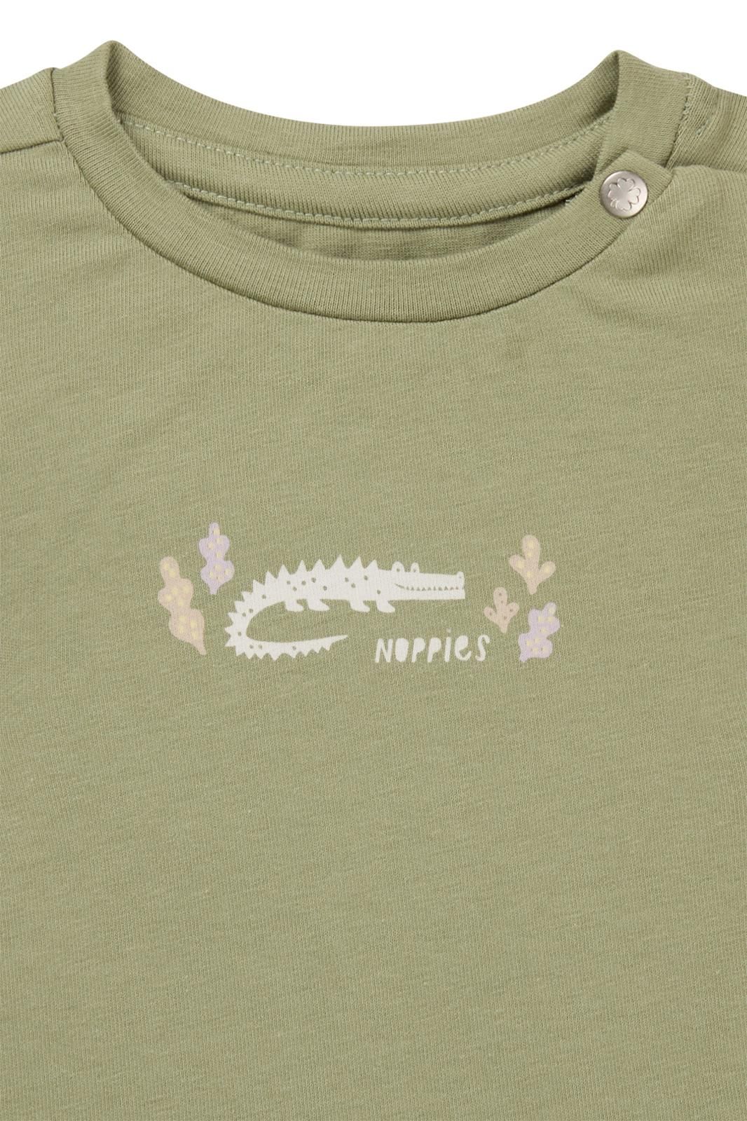 Noppies Newborn T-shirt Oceano - Oil Green
